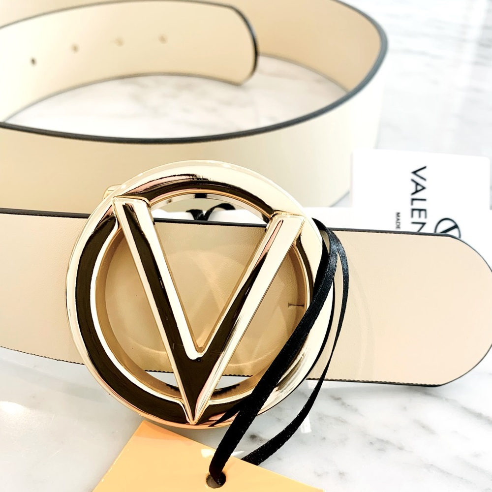 Authentic Valentino Giusy Soave Leather Belt